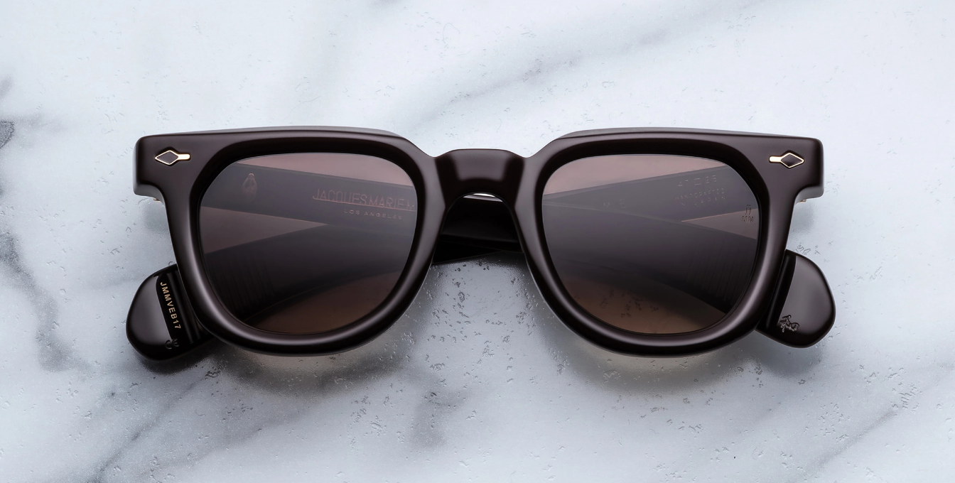 JMM Vendome EPOXY II Ganache - luxury sunglasses in dark brown and