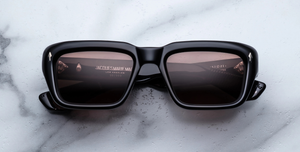 Jacques Marie Mage Walker Willow Sonnenbrille in Schwarz-limitierte, handgefertigte Luxusbrille