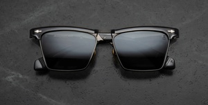 Jacques Marie Mage Last Frontier Miles-City | Corbeau | In-Store only Sonnenbrille in Schwarz - limitierte, handgefertigte Luxusbrille