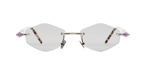 Kuboraum P60 | SI TB sunglasses in silver at leidmann. Dreamed in Berlin – Handmade in Italy. Benefit from our free express shipping in Europe. Shop now!