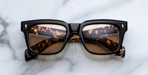Eckige Jacques Marie Mage Torino Lescot - Luxussonnenbrille, handgemacht in Japan