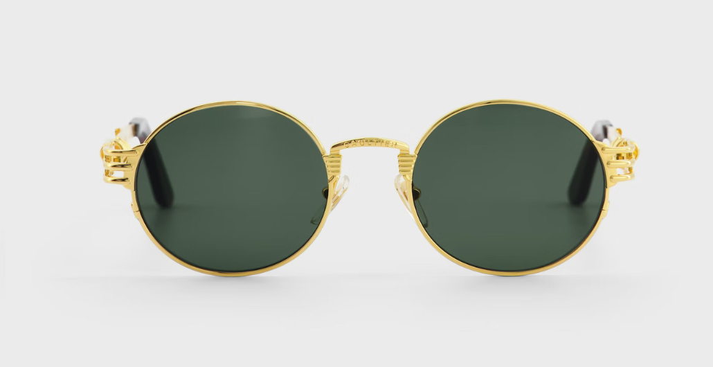 Jean paul gaultier gold glasses shop