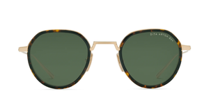 DITA Artoa.82x | Rosé Gold - Tortoise Luxussonnenbrille Roségold mit grünen Gläsern