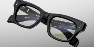 Jacques Marie Mage Dealan Cabaret Vert Sonnenbrille in Schwarz - limitierte, handgefertigte Luxusbrille