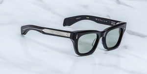 Jacques Marie Mage Dealan Cabaret Vert Sonnenbrille in Schwarz - limitierte, handgefertigte Luxusbrille