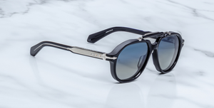Jacques Marie Mage 1991 Regal Sonnenbrille in Schwarz- limitierte, handgefertigte Luxusbrille