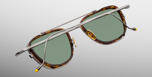 Jacques Marie Mage 1992 Antique Silver Sonnenbrille in Silber - limitierte, handgefertigte Luxusbrille