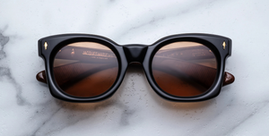 Jacques Marie Mage Elmyr Noir X Sonnenbrille in Schwarz - limitierte, handgefertigte Luxusbrille