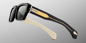 Jacques Marie Mage Last Frontier Dakota | Smoke | In-Store only Sonnenbrille in Schwarz - limitierte, handgefertigte Luxusbrille