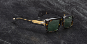 Jacques Marie Mage Last Frontier Dakota | Castor | In-Store only Sonnenbrille in Havana - limitierte, handgefertigte Luxusbrille