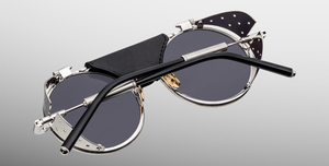 Jacques Marie Mage Sonnenbrille in Glacier in Silver - limitierte, handgefertigte Luxusbrille