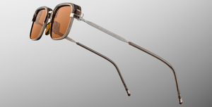 Jacques Marie Mage Comanche Tempest – handgefertigte Sonnenbrille mit haarfein gravierten Bügeln, Seitenansicht