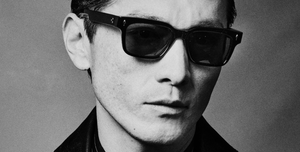 Jacques Marie Mage Molino 55 Hudson Sonnenbrille in Schwarz und Blau - limitierte, handgefertigte Luxusbrille