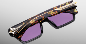 Jacques Marie Mage Melchior Amethyst Luxus Sonnenbrille - limitierte, handgefertigte Luxusbrille