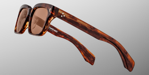 Jacques Marie Mage Molino 55 Bourbon Sonnenbrille in Braun - limitierte, handgefertigte Luxusbrille aus Acetat