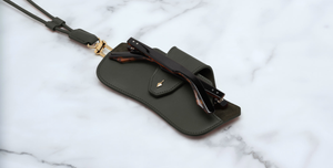 Jacques Marie Mage Leather Goods in Hunter in Agave