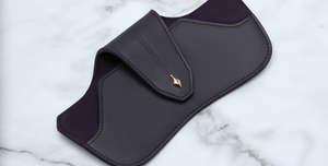 Jacques Marie Mage Leather Goods in Hunter in Navy