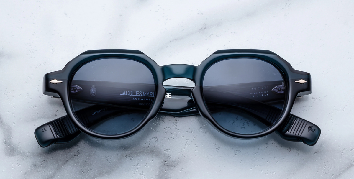Jacques Marie Mage Pontian Indigo Sunglasses in Blue - limited Jacques Marie Mage Pontian Indigo Sunglasses in Blue - limited