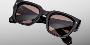 JMM Enzo Willow Luxussonnenbrille in Schwarz und braunen Gläsern in limitierter Auflage