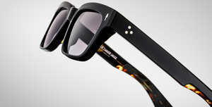 Jacques Marie Mage Molino Noir 11 Luxussonnenbrille mit schwarzem Rahmen und schwarzen Gläsern