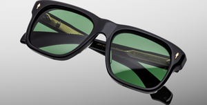 Jacques Marie Mage Yves Venom Sonnenbrille in Schwarz - limitierte, handgefertigte Luxusbrille