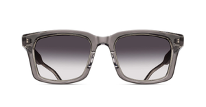 Matsuda M1040 | Grey Crystal - Luxussonnenbrille mit grauem Rahmen und grauen Gläsern handgemacht in Japan