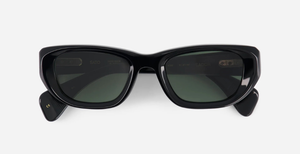 Sato Sador | N-1 - Luxus-Sonnenbrille aus Acetat, hergestellt in Japan, Eckig.