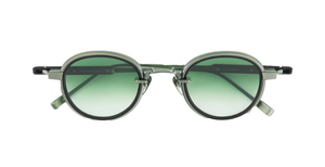 Runde Sato Lyra | MG/B-1 - luxus Sonnenbrille aus Titan, hergestellt in Japan