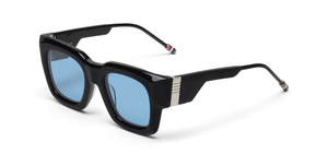 Thom Browne 950A | 001 Sonnenbrille in Schwarz - in Japan hergestellte Luxusbrille aus Acetat