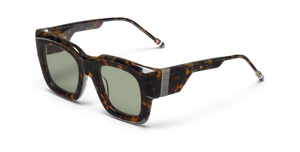 Thom Browne 950A | 205 Sonnenbrille in Braun - in Japan hergestellte Luxusbrille aus Acetat
