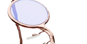 Runde Kuboraum Z17 BZ Sonnenbrille in Bronze - handgefertigte Metall Luxusbrille