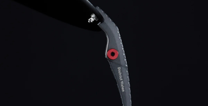 district vision mami Vantage graphite randlose sportsonnenbrille in einem dunklen grau mit grauen gläsern