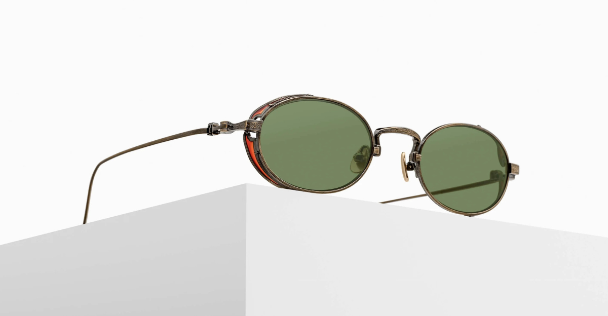 Matsuda M3169 | Antique Gold – Luxury sunglasses with a antique