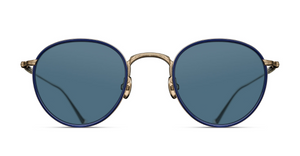 Matsuda M3085-I | Brushed Gold - Navy