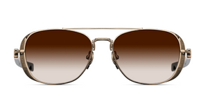 Matsuda M3115 | Brushed Gold - Black