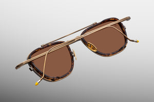 Jacques Marie Mage 1992 Antique Gold Sonnenbrille in Gold - limitierte, handgefertigte Luxusbrille