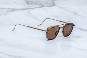 Jacques Marie Mage 1992 Antique Gold Sonnenbrille in Gold - limitierte, handgefertigte Luxusbrille