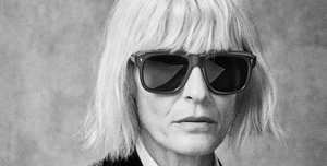 jacques marie mage yves bordeaux eckige sonnenbrille in weinrot mit braunen gläsern