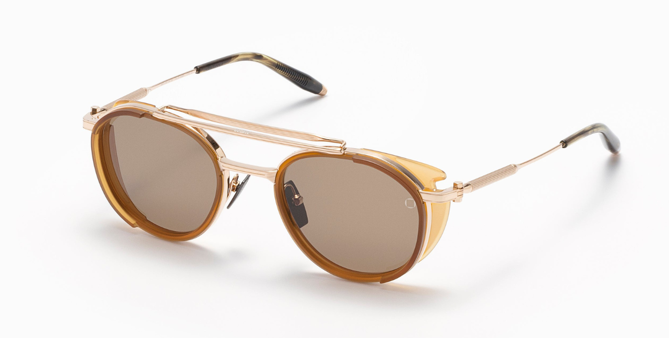 Akoni Skymapper Brushed White Gold Leidmann