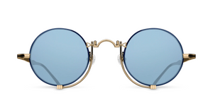 Matsuda 10601H Brushed Gold – Navy