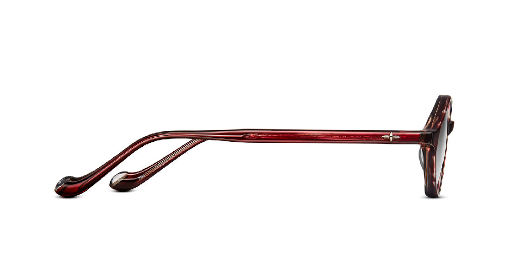 Matsuda M1026 Bordeaux Stripe – Leidmann