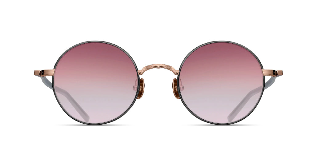 Matsuda M3087 Rose Gold & Matte Black – Leidmann