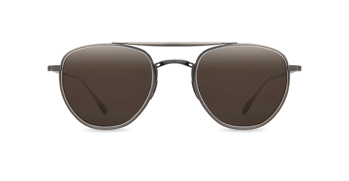 Garrett Leight | Mr. Leight Roku II Pewter