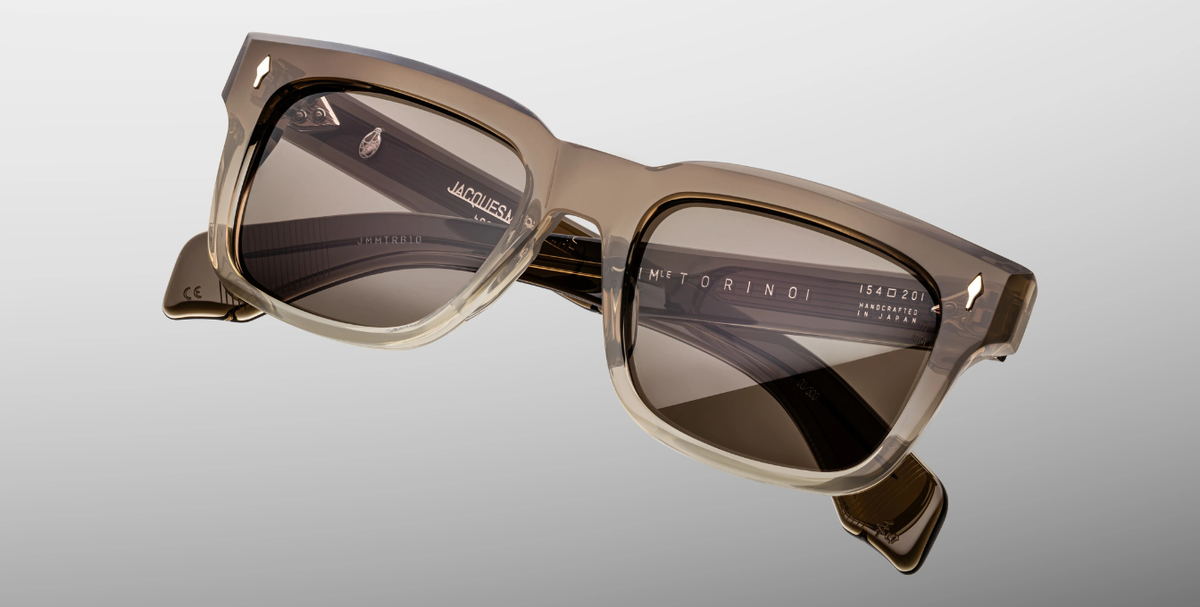 Eckige Jacques Marie Mage Torino Lescot - Luxussonnenbrille, handgemacht in Japan