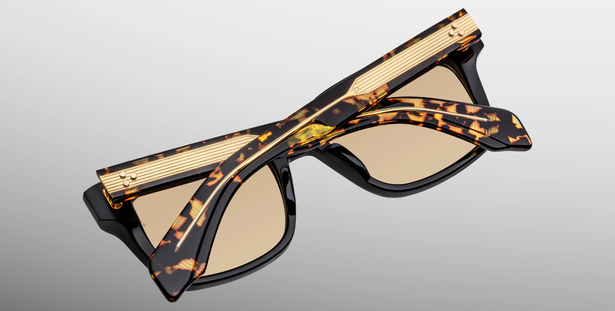 Eckige Jacques Marie Mage Torino Lescot - Luxussonnenbrille, handgemacht in Japan
