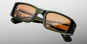 Eckige Jacques Marie Mage Harrison | Borneo - Luxussonnenbrille, handgemacht in Japan