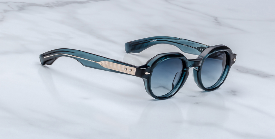 Jacques Marie Mage Pontian Indigo Sunglasses in Blue - limited