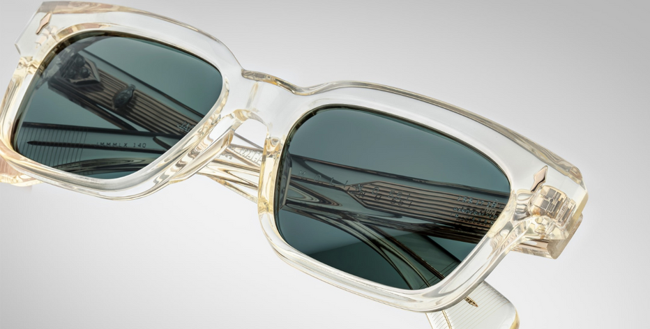 Jacques Marie Mage Molino 55 Brut Sunglasses in Crystal - limited