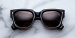 JMM Enzo Willow Luxussonnenbrille in Schwarz und braunen Gläsern in limitierter Auflage
