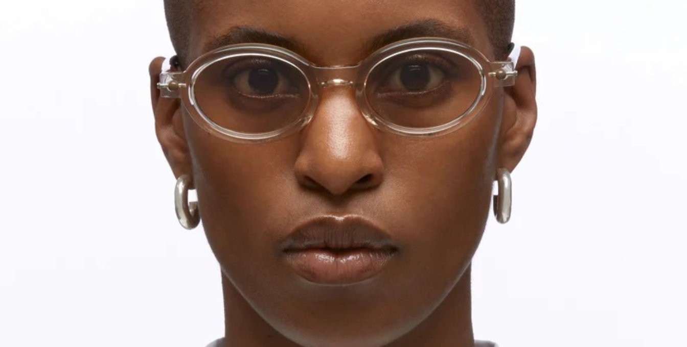 Kuboraum P6 CHP Sonnenbrille in Champagne - handgefertigte Luxusbrille